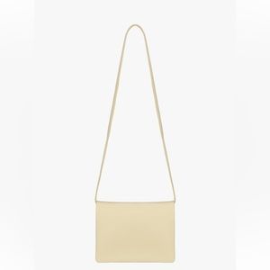 BNWT 100% leather cream bag